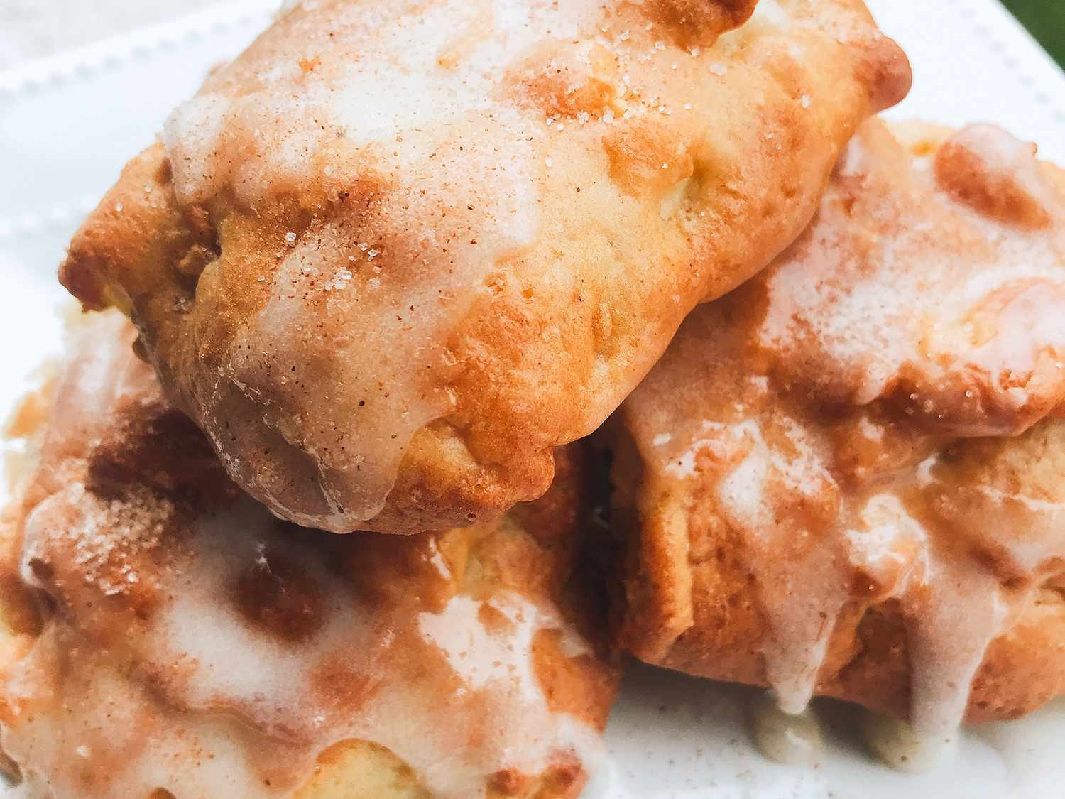 Air Fryer Apple Fritters
