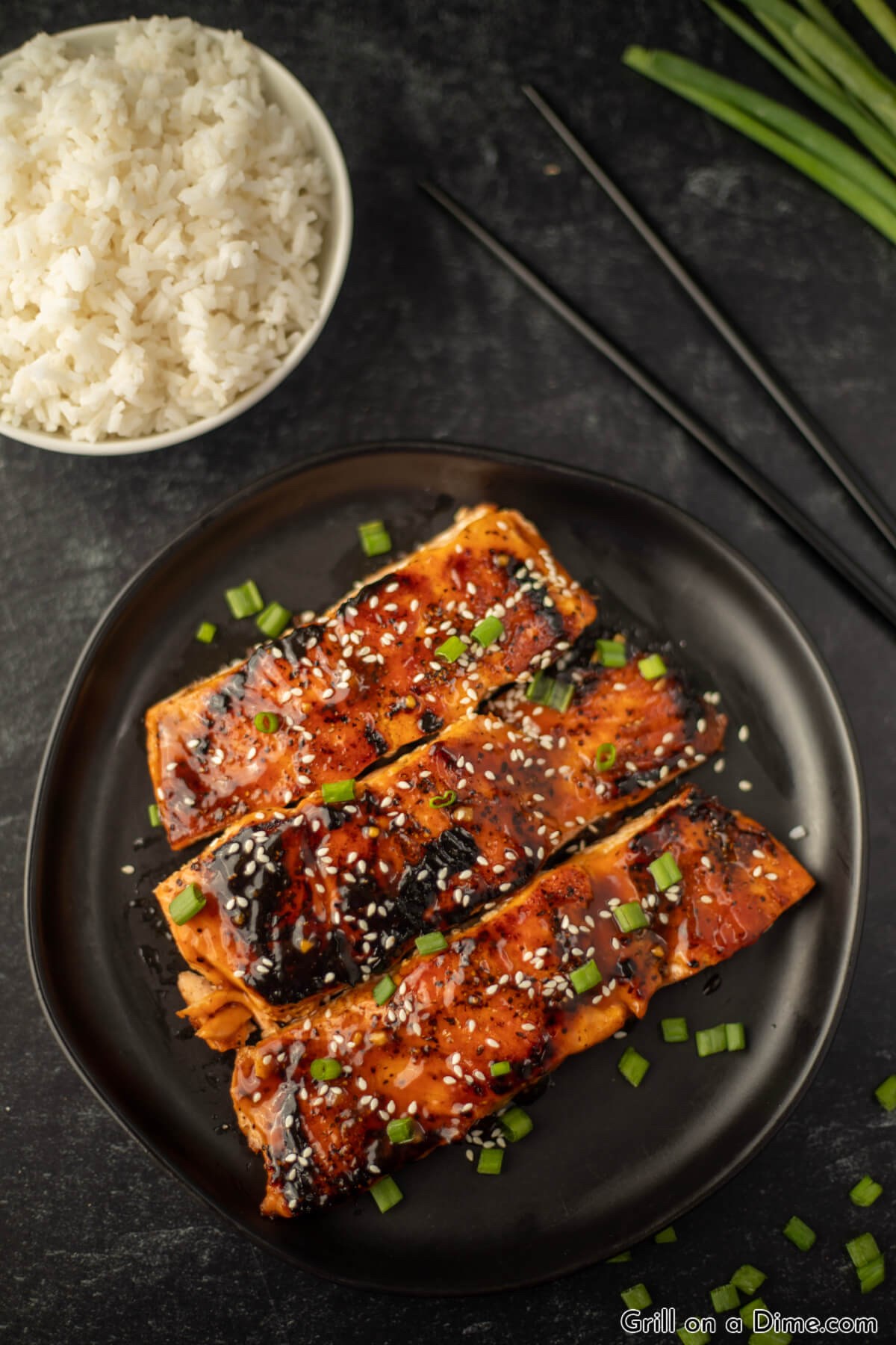 Blackstone Teriyaki Salmon
