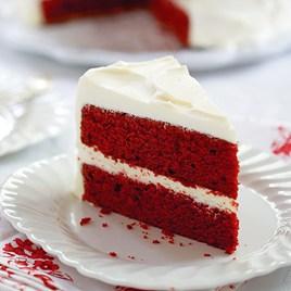 Red Velvet Cake with Cream Cheese Frosting
