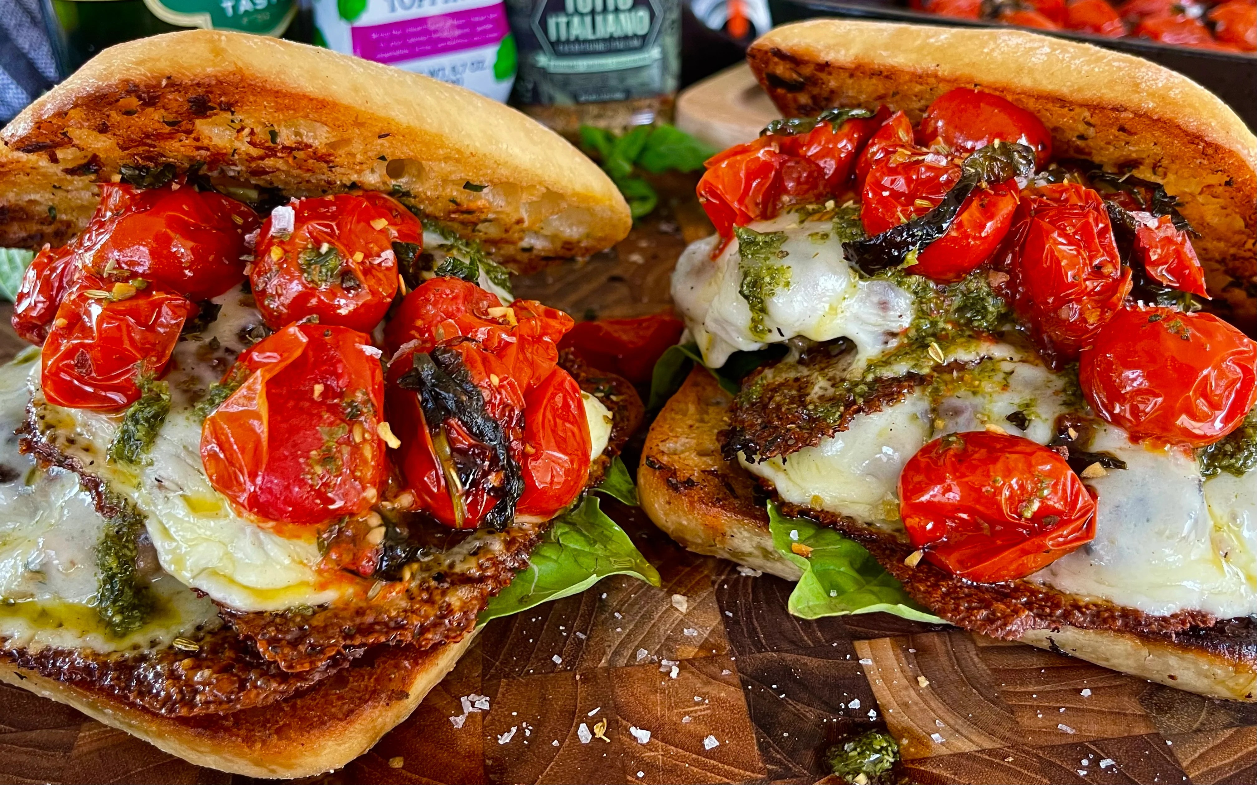 Smashed Meatball Sandwiches
